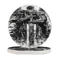 thumbnail image 1 of Berserk Absorbent diatomaceous earth coaster, odorless diatomaceous earth non-slip insulation protects the table top from damage One Size, 1 of 7
