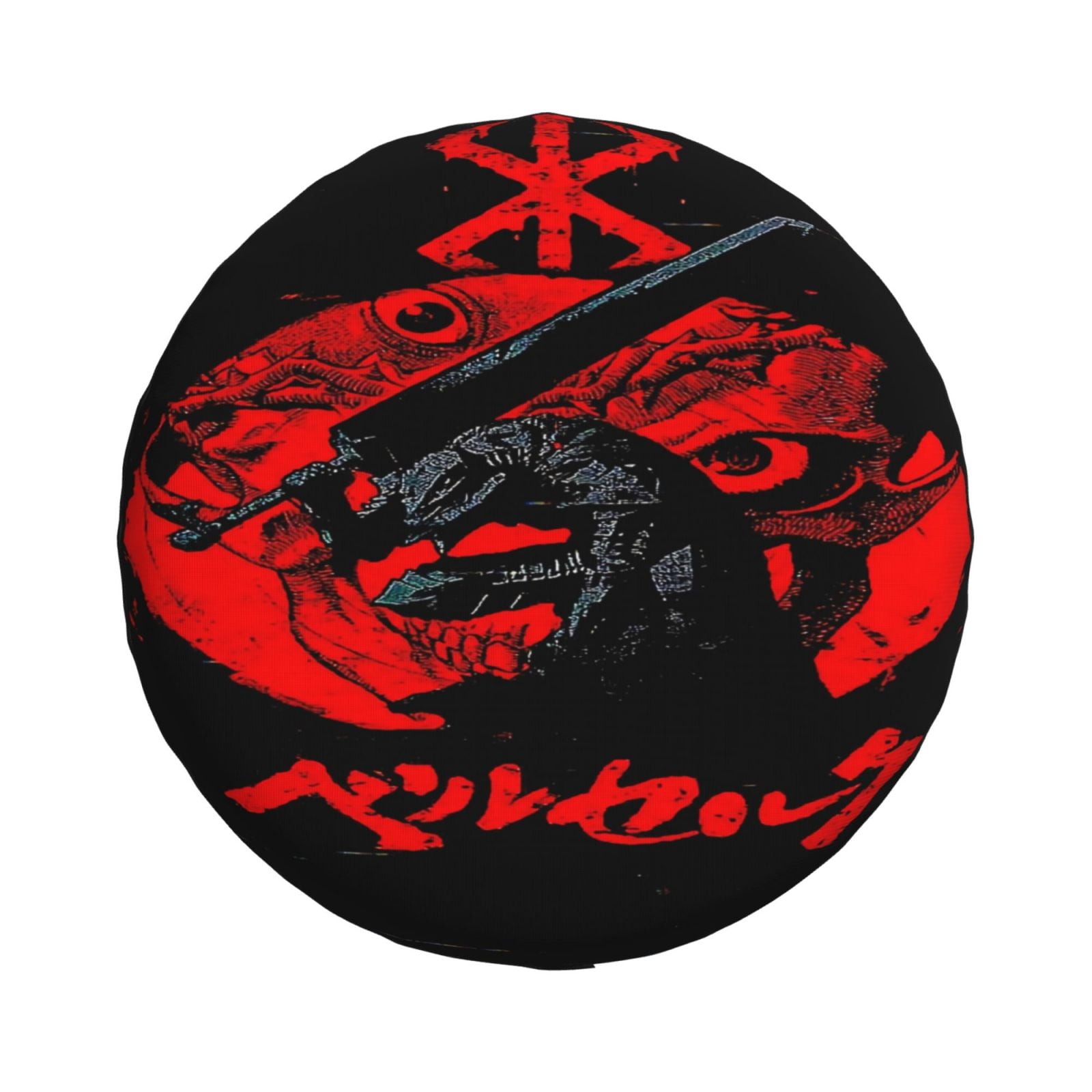 Berserk Anime Spare tire cover wheels protect General Purpose Trailer RV SUV Truck Campervan