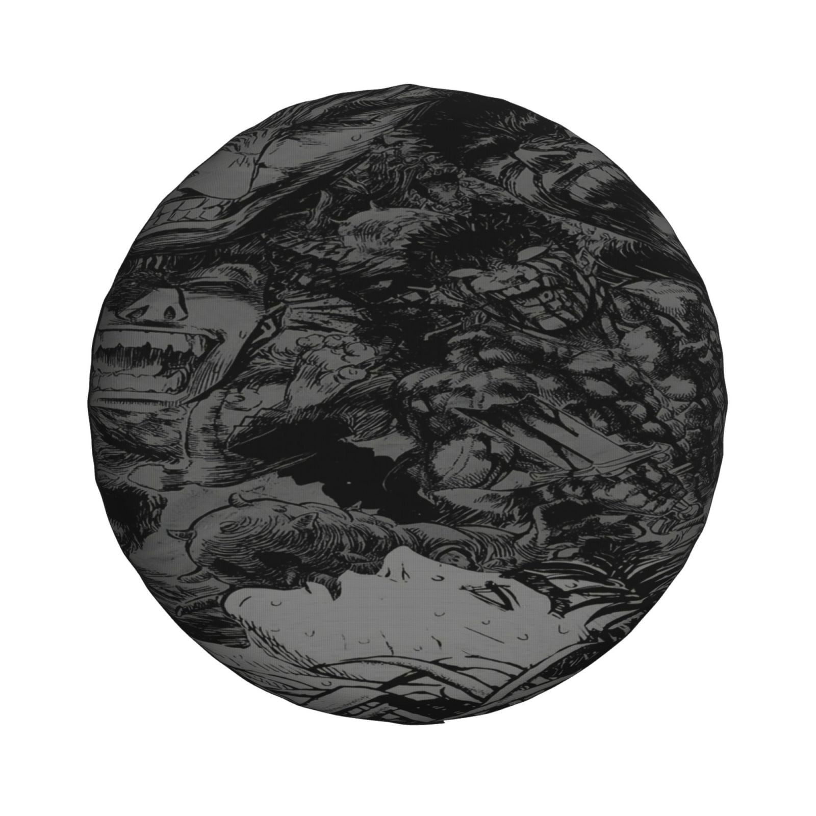 Berserk Anime Spare tire cover wheels protect General Purpose Trailer ...