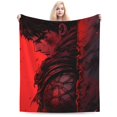 thumbnail image 1 of Berserk Blanket, Super Soft Throw Blanket For Bed Sofa Couch, Cozy Flannel Blanket For Bedroom Livingroom, 80"X60", 1 of 9