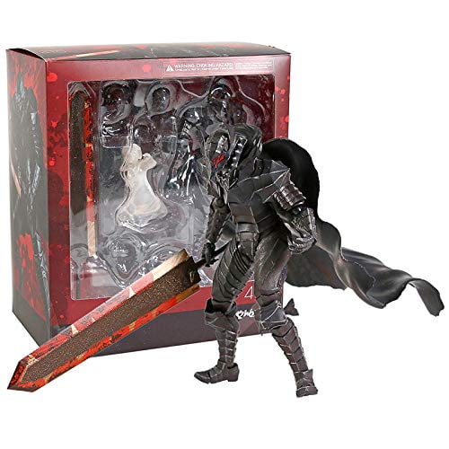 Berserk Figma 410 Guts Figure berserker Armor Version - Repainted Skull Edition Movable Action Figure Figurine Model 6.3''