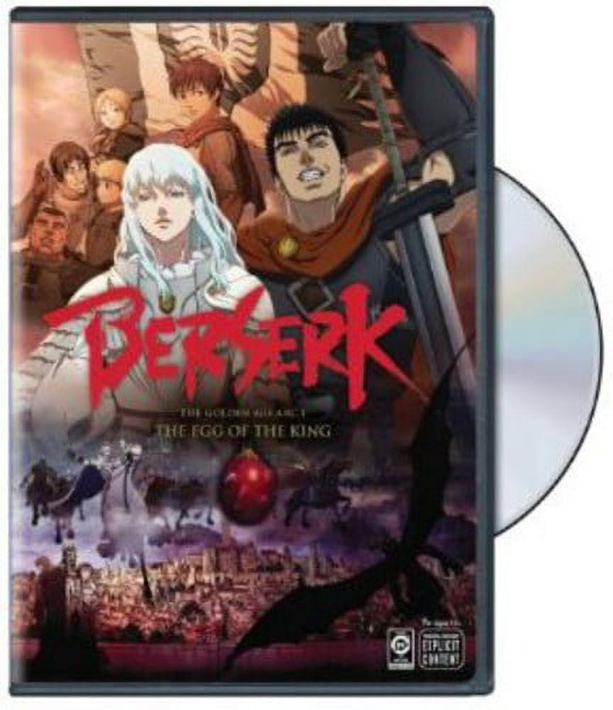 Berserk Golden Age Arc 1: Egg of the King (DVD)