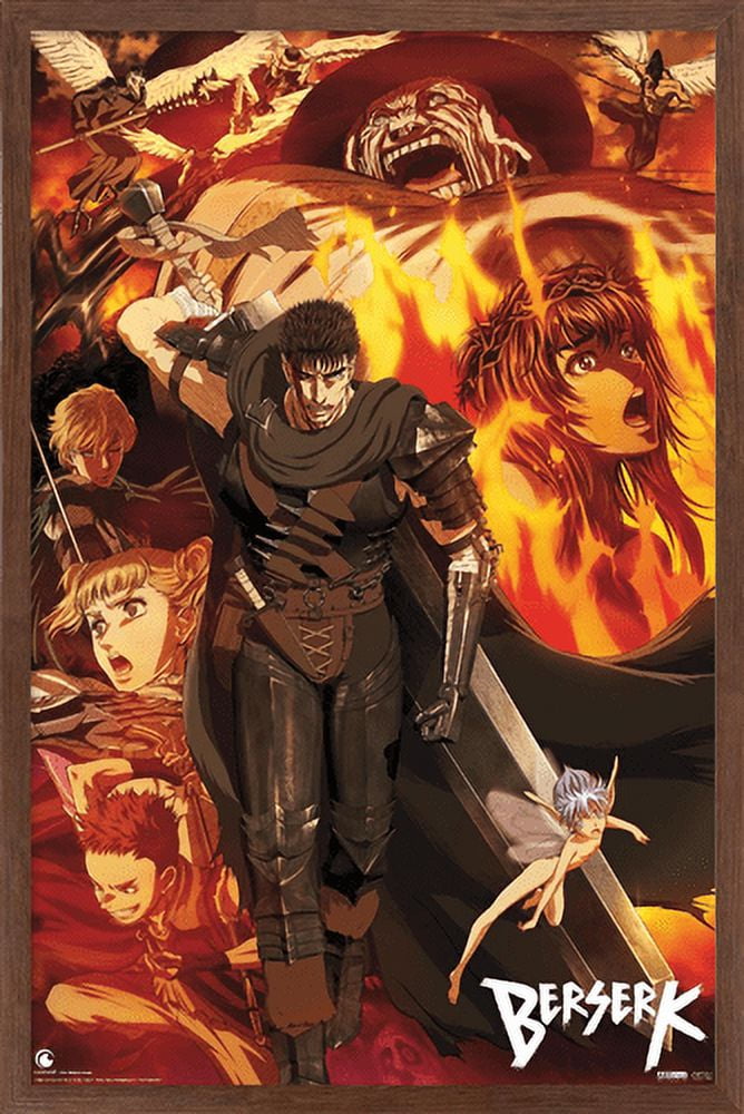 ポスター Berserk F6 board 8sets (all new) Berserk - Group Wall Poster, 14.725