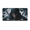 thumbnail image 1 of Berserk License Plate Cover Aluminum Novelty Vanity Tag Protection License Plate Tag Sign Decorative For Various Car Truck Models, 1 of 8