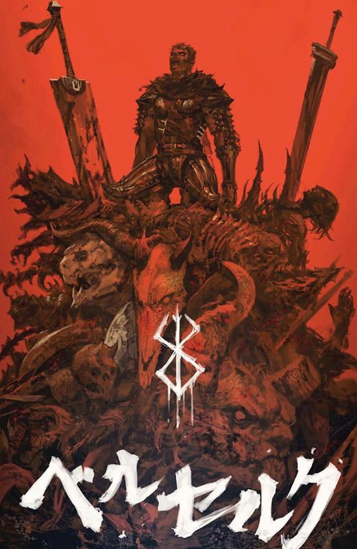 Cartaz Berserk 12x18inch 30x46cm cartaz, perfeito para a sala! Arte