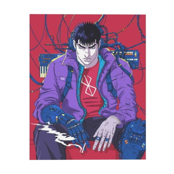 Berserk Posters, Anime Frameless Wall Poster, Japan Anime Home Decor For Bedroom Living Room Dorm, 16"X20"