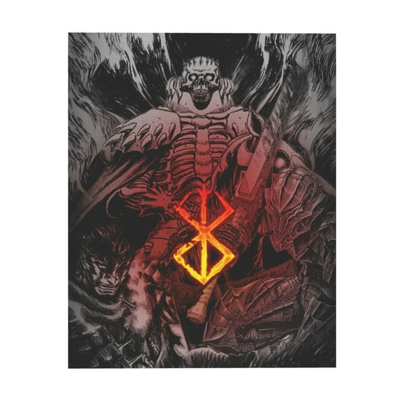 Berserk Posters, Anime Frameless Wall Poster, Japan Anime Home Decor For Bedroom Living Room Dorm, 8"X10"
