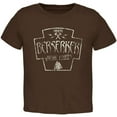 thumbnail image 1 of Berserker Viking Special Forces Retro Vintage Toddler T Shirt Brown 4T, 1 of 1