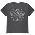 thumbnail image 1 of Berserker Viking Special Forces Retro Vintage Youth T Shirt Dark Heather YSM, 1 of 1