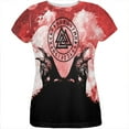 thumbnail image 1 of Berserker Viking's Blood Odin's Ravens All Over Womens T Shirt Multi LG, 1 of 2