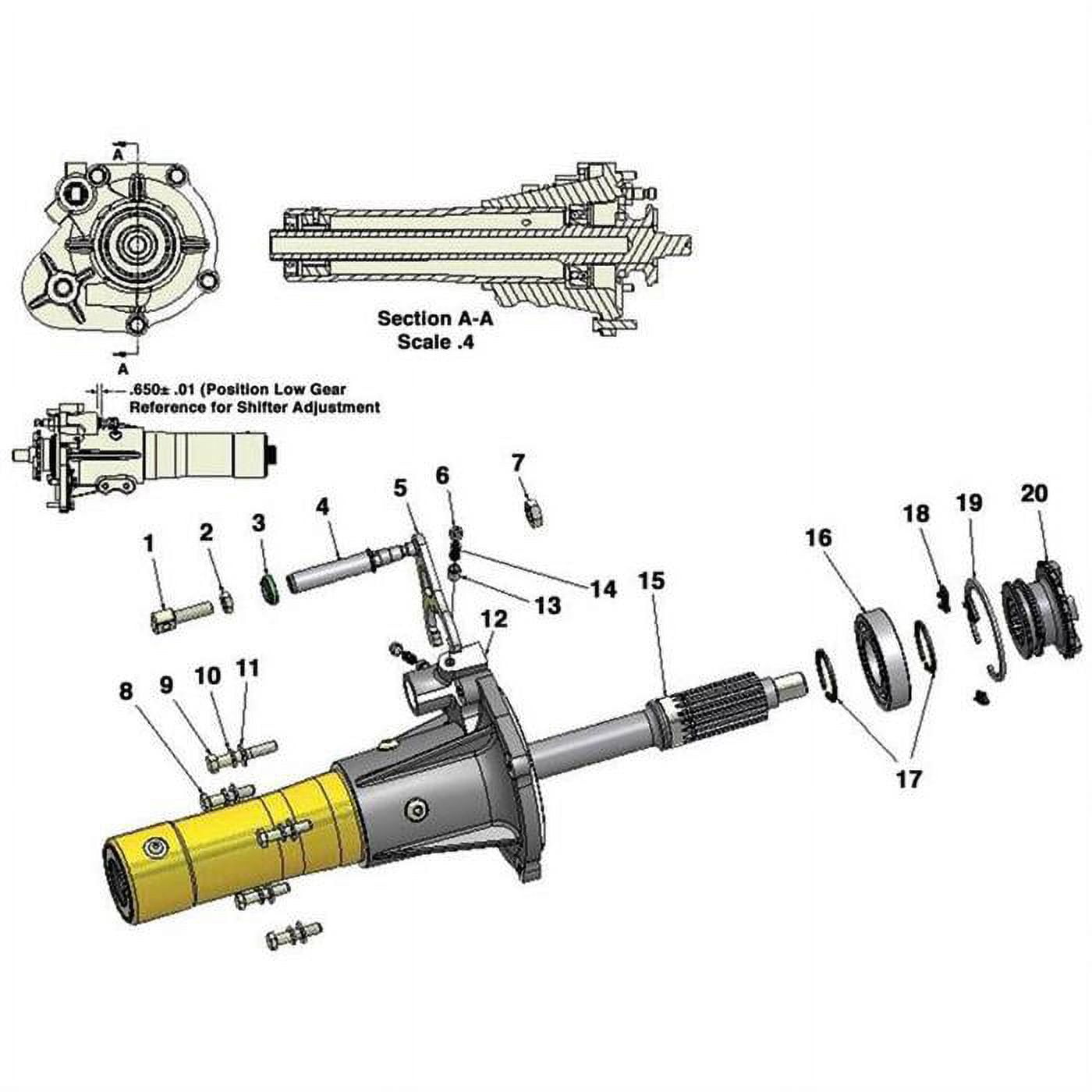 Bert Transmission SG1102 Shifting Rod