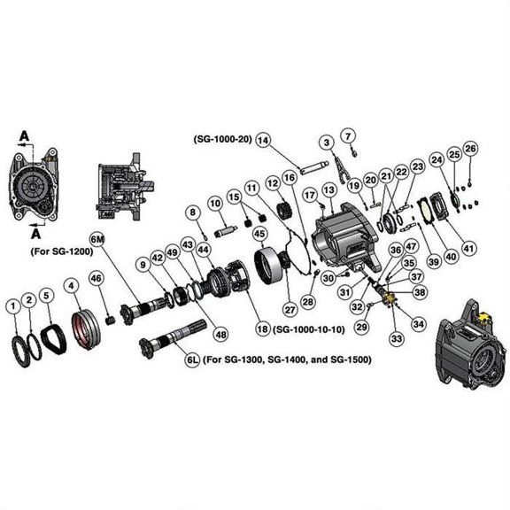 Bert Transmissions Gen 2 Rebuild Kit, Basic