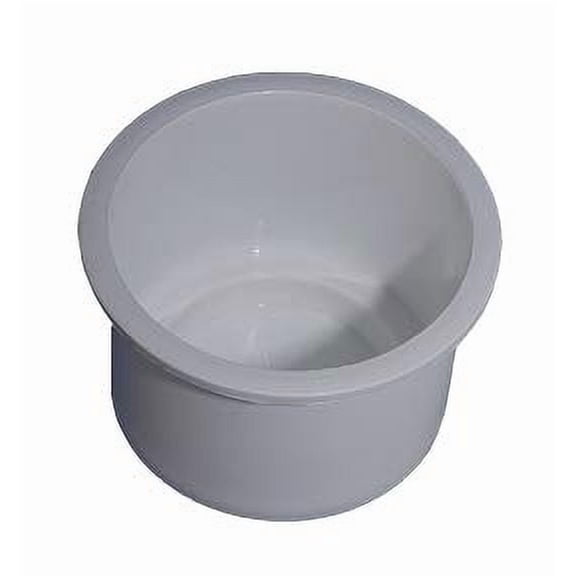 Bert's Custom Tackle Track-Mount Boat Cup and Tool Holder, White