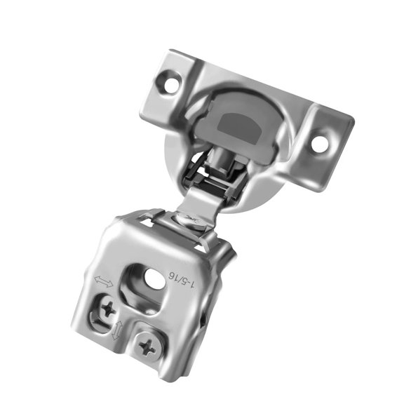 Berta 1-5/16" Overlay Soft Closing Face Frame Cabinet Door Hinges (30 Pack)