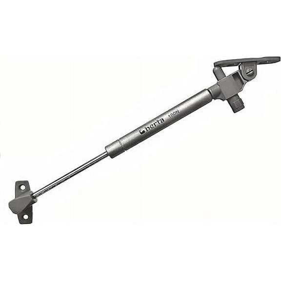 Berta 10 inch 100N/22LB Hydraulic Soft Open and Soft Close Gas Springs, Cabinet Doors Lift Support, Gas Shocks, Lid Stay, Lid Support (20 Pack, Silver)