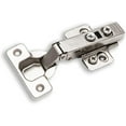 thumbnail image 1 of Berta 110 Degree Full Overlay Soft Closing Clip on Frameless Cabinet Hinges (2 Pack), 1 of 6