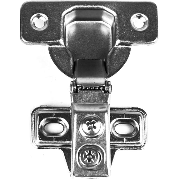 Berta 5/8" Overlay 105 Degree Face Frame Cabinet Hinges (60 Pack)