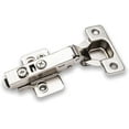 thumbnail image 1 of Berta 60 Pieces Full Overlay Frameless Soft Closing European Hinges, 110 Degree 3D Adjustable Clip On Concealed Kitchen Cabinet Door Hinges with Screws, 1 of 5