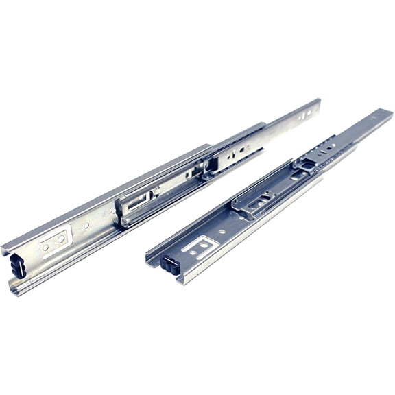 Berta 8 inch Ball Bearing Full Extension Side Mount Drawer Slides (10 Pairs)
