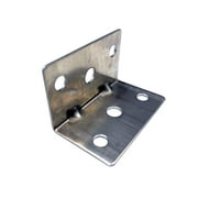 Berta 90 Degree Right Angle Metal Corner Supports 6 Holes Iron L Brackets for Wood 10 Pack