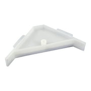 Berta Cabinet Triangle Bracket, 90 Degree Plastic Cabinet Corner Support Braces  4 Pack