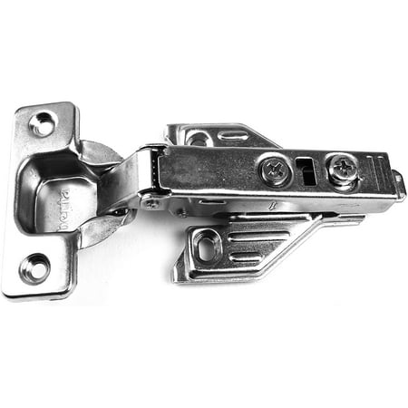 Berta Full Overlay 90 Degree Restricted Opening Clip On Concealed European Face Frame Cabinet Door Hinges (10 Pack)