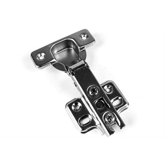 Berta Full Overlay Frameless Cabinet Door Hinges 105 Degree (30 Pack)