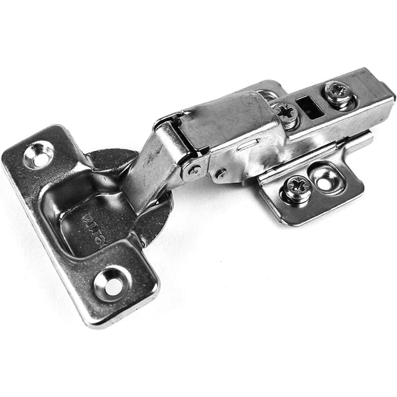 Berta Half Overlay Soft Close Frameless Cabinet Door Inset Hinges (30 Pack)