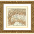 thumbnail image 1 of Bertarelli 13x12 Gold Ornate Wood Framed with Double Matting Museum Art Print Titled - Northwestern Italy - Bertarelli 1914, 1 of 4