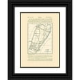 thumbnail image 1 of Bertarelli 14x18 Black Ornate Wood Framed with Double Matting Museum Art Print Titled - Lido Italy - Bertarelli 1914, 1 of 4