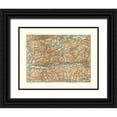 thumbnail image 1 of Bertarelli 18x15 Black Ornate Wood Framed with Double Matting Museum Art Print Titled - Sondrio Region Italy - Bertarelli 1914, 1 of 4