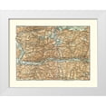 thumbnail image 1 of Bertarelli 24x20 White Modern Wood Framed Museum Art Print Titled - Sondrio Region Italy - Bertarelli 1914, 1 of 4