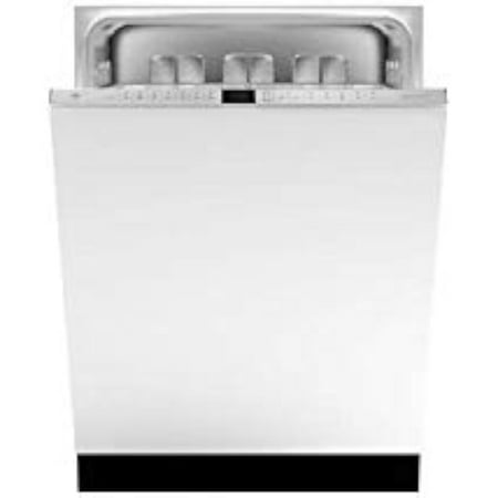 Bertazzoni - 24" Front Control Built-In Dishwasher with Stainless Steel Tub - Stainless steel