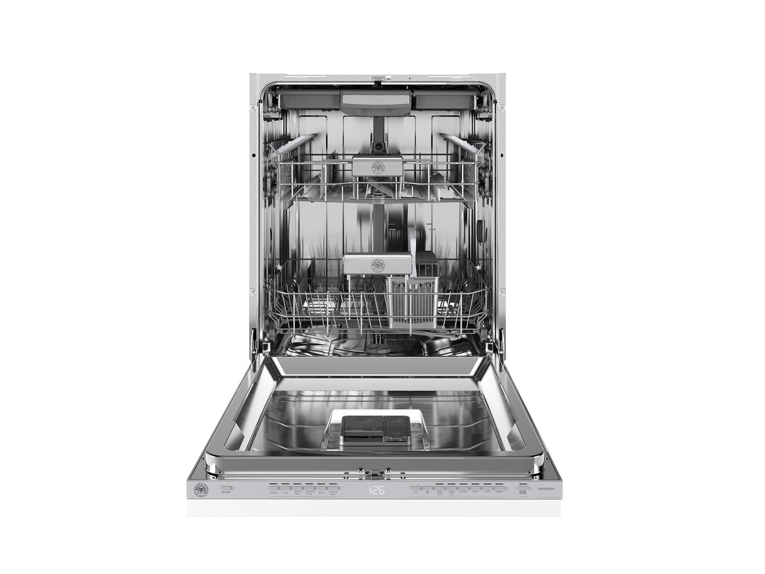 Bertazzoni 24" Panel Ready Energy Star Dishwasher with Top Control