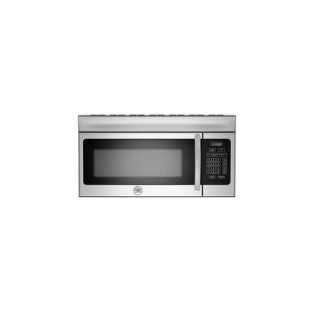 Bertazzoni - Professional Series 1.6 Cu. Ft. Over-the-Range Microwave with Sensor Cooking - Stainless steel