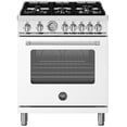 thumbnail image 1 of Bertazzoni Mas305gasv Master 30" Wide 4.7 Cu. Ft. Free Standing Gas Range - Bianco, 1 of 5