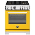 thumbnail image 1 of Bertazzoni Pro304bfgmt Professional 30" Wide 4.7 Cu. Ft. Free Standing Gas Range - Giallo, 1 of 7
