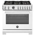 thumbnail image 1 of Bertazzoni Pro366bcfept Professional 36" Wide 5.7 Cu. Ft. Free Standing Dual Fuel Range -, 1 of 7