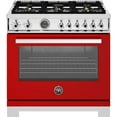 thumbnail image 1 of Bertazzoni PRO366BCDRED 5.7 Cu. Ft. Red Freestanding Dual Fuel Range, 1 of 4