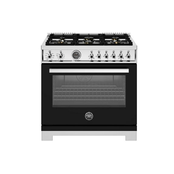 BERTAZZONI PRO366BCFEPNET professional gas range