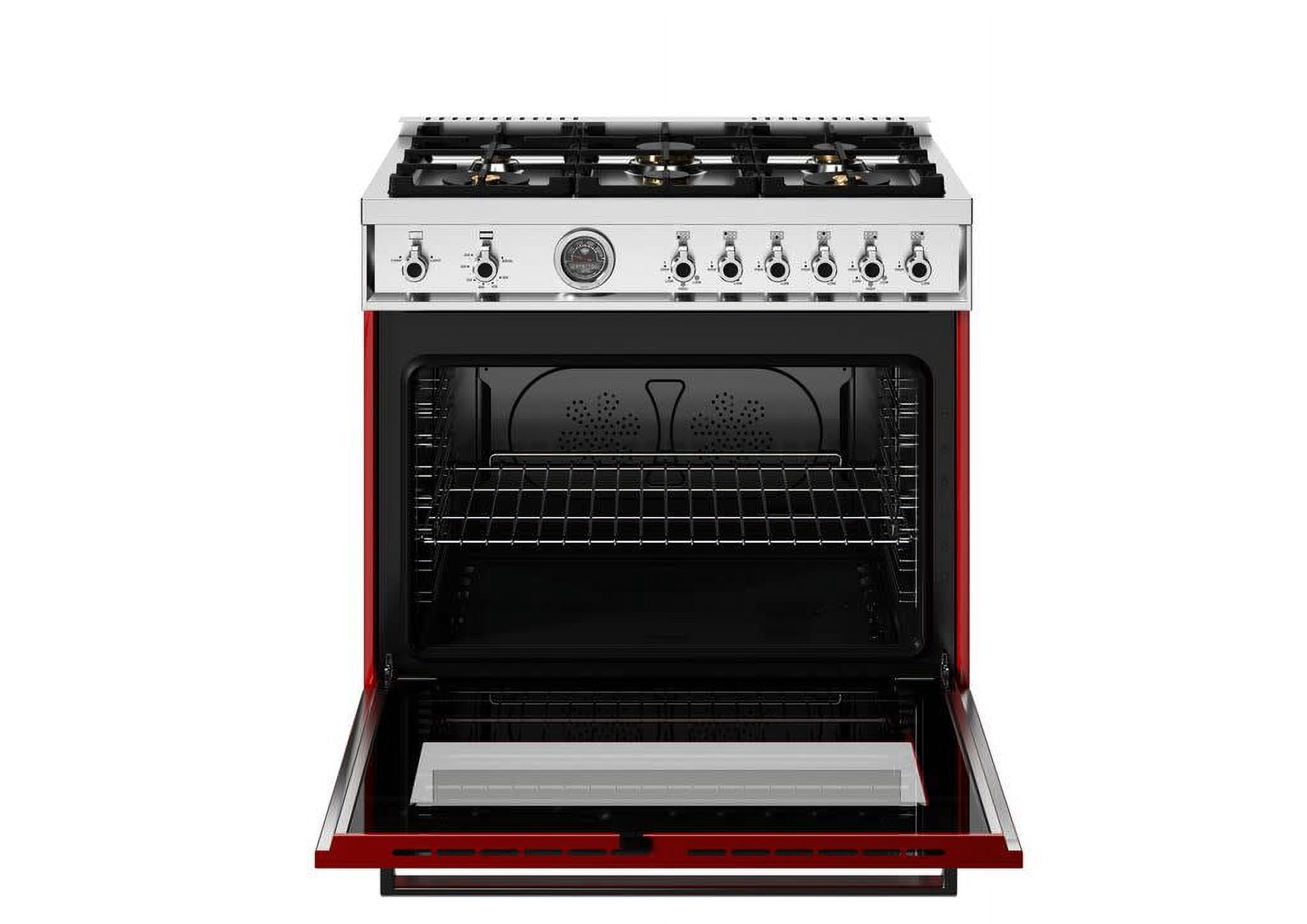 Bertazzoni Pro366bcfgmt Professional 36" Wide 5.9 Cu. Ft. Free Standing Gas Range -