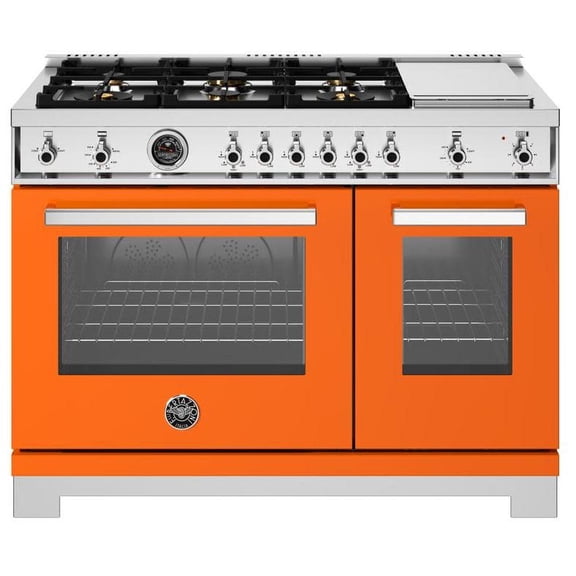 Bertazzoni Pro486btfgmt Professional 48" Wide 7.1 Cu. Ft. Free Standing Gas Range -