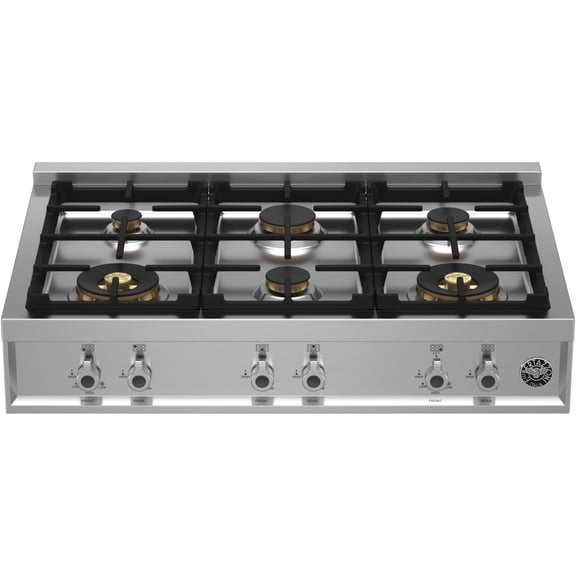 Bertazzoni Prof366rtbxt Professional 36" Wide 6 Burner Gas Rangetop - Stainless Steel