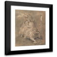 thumbnail image 1 of Bertel Thorvaldsen 20x24 Black Modern Framed Museum Art Print Titled - Dante and Virgil on the Back of Geryon (Early 19th Century), 1 of 5
