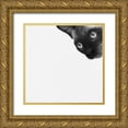 thumbnail image 1 of Bertelli, Jon 15x15 Gold Ornate Wood Framed with Double Matting Museum Art Print Titled - Be Brave, 1 of 4