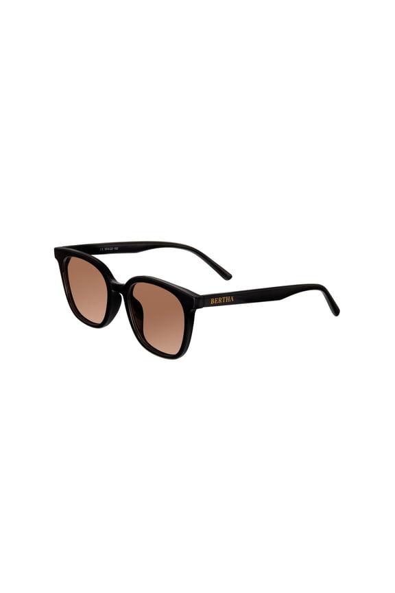 Betty Polarized Sunglasses - Women's, Black Frame, Pink Lens, Black/Pink, One Size