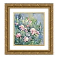 thumbnail image 1 of Bertha Eversfield Perrie 15x16 Gold Ornate Wood Frame and Double Matted Museum Art Print Titled - Untitled (Flowers) (1916), 1 of 4