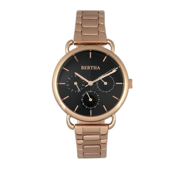 Bertha Gwen Black Dial Ladies Watch BR8303