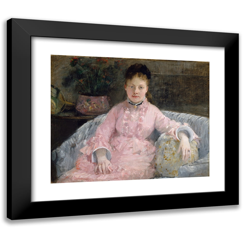 berthe morisot the pink dress description 1870  Berthe Morisot, The Pink Dress