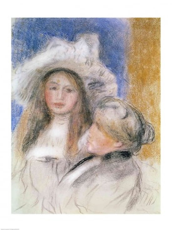 Berthe Morisot Canvas Art - Pierre-Auguste Renoir (18 x 24)